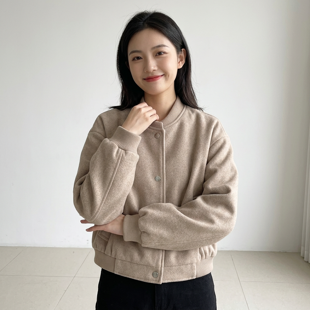 Mila Women's Jacket | Cropped Tweed Bomber, Stylish Design