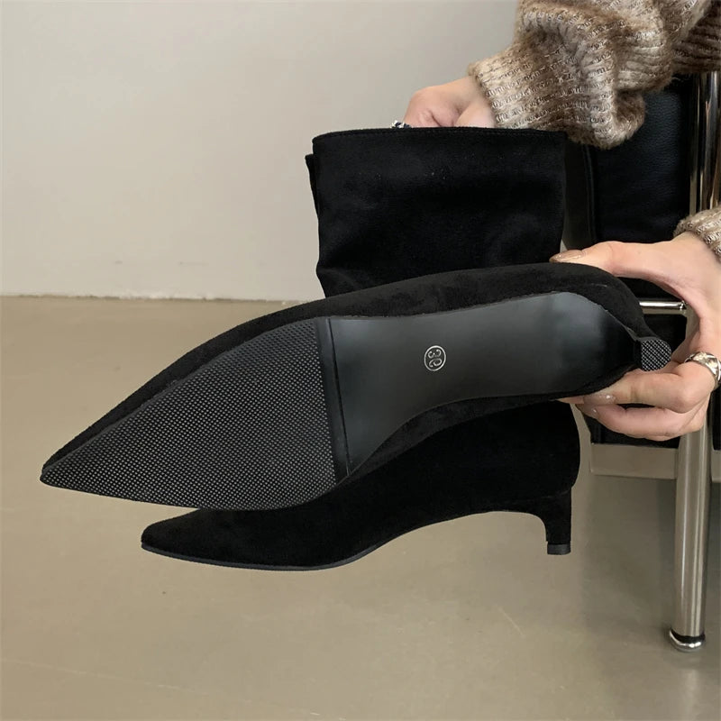 Saskia Women's Ankle Boots - close-up detail