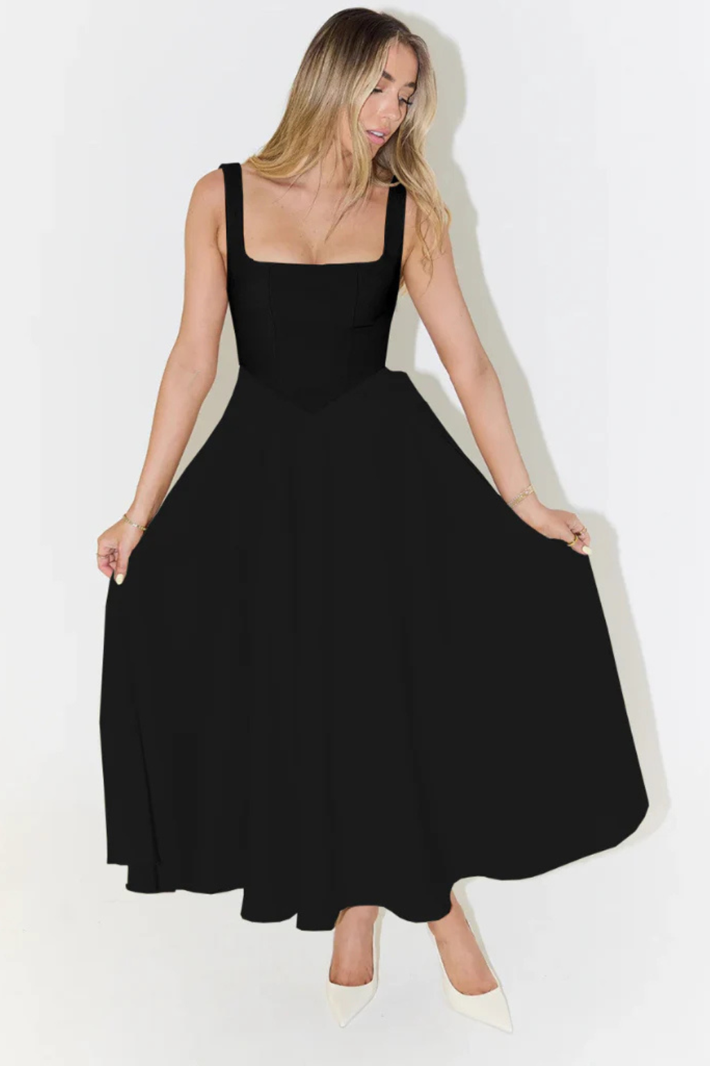 Ottilie Women's Maxi Dress - styled view