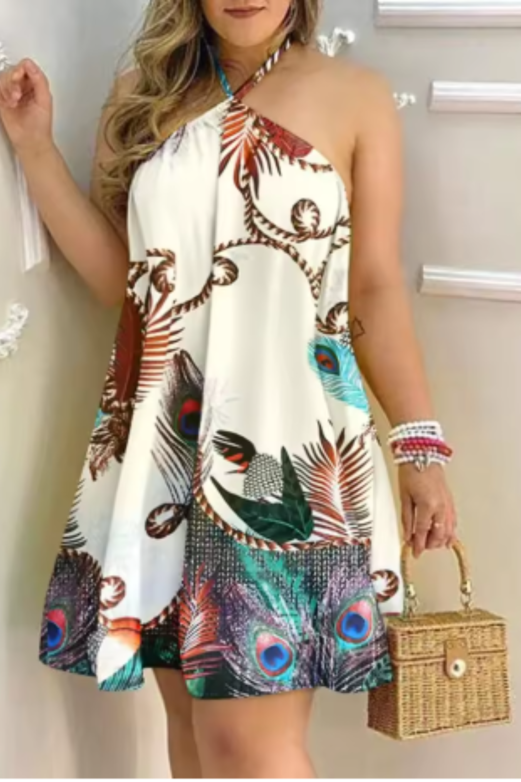 Selma Women's Mini Dress - shown in use