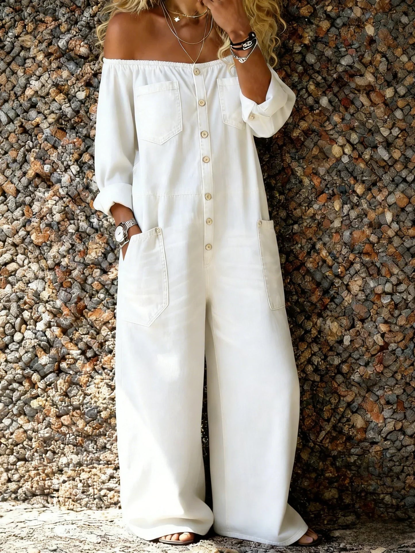 Ivy Women's Jumpsuit - full-length view