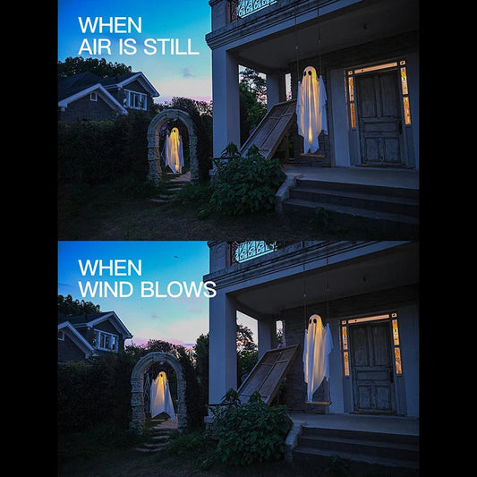 Meadow Solar Halloween Decoration - styled view
