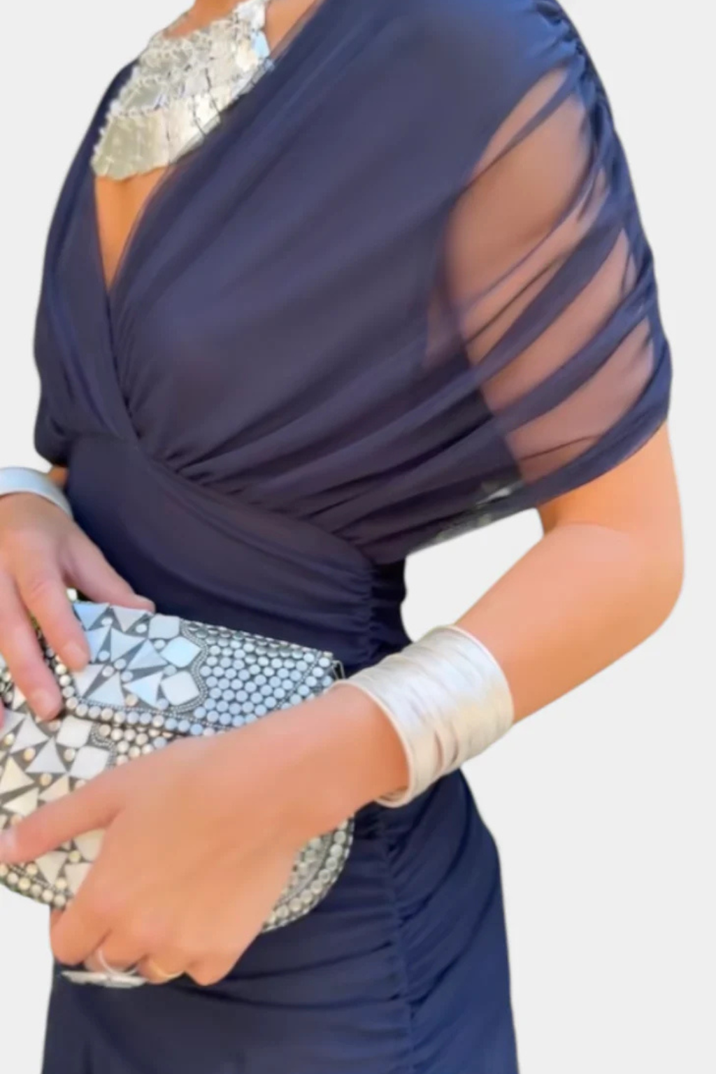 Harlow Women's Pleated Dress - shown in use