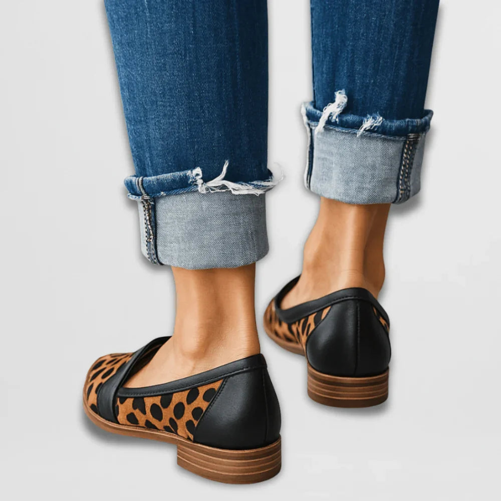 Ulla Women's Suede Loafers - full-length view