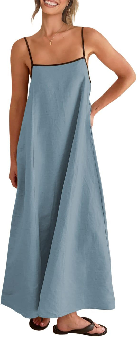 Bijou Women's Adjustable Maxi Dress - styled view