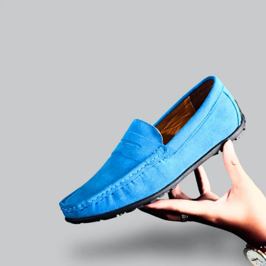 Tilda Women's Suede Loafers - styled view