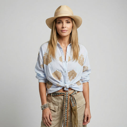 Blouse pour Femme Kaela | Tissu Léger et Aéré, Design Chic