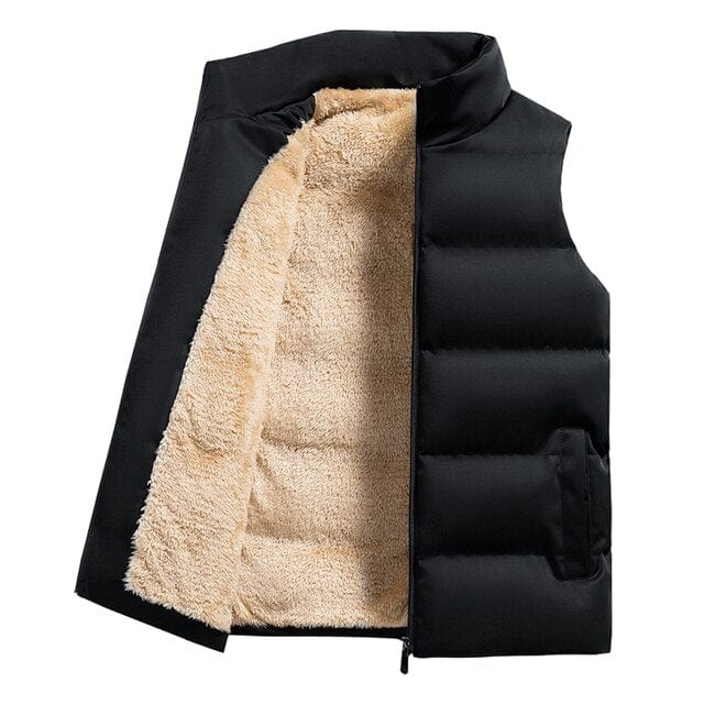 Kester Men's Quilted Puffer Jacket - fabric and finish detail