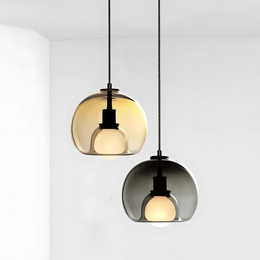 ClydeGlass | Elegant Handblown Glass Kitchen Pendant Lighting Fixture 1