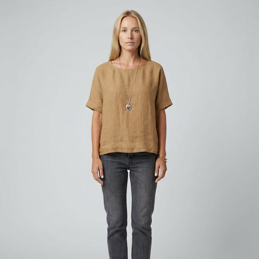 T-Shirt pour Femme Elsie | Mélange de Coton Respirant, Coupe Décontractée