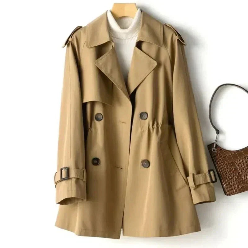 Alba Women's Trench Coat - full-length view