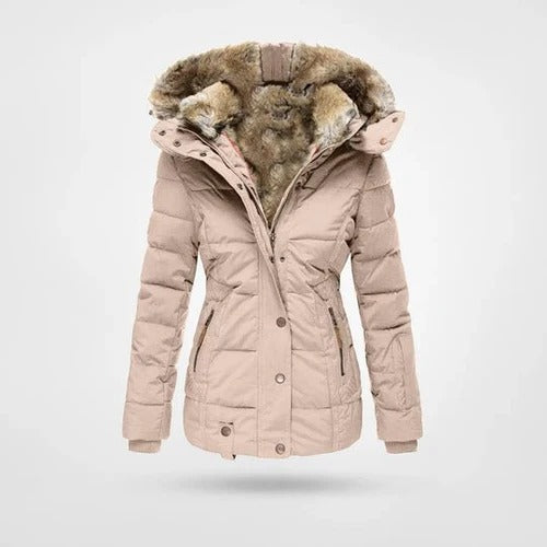 Iris Women's Puffer Jacket - full-length view