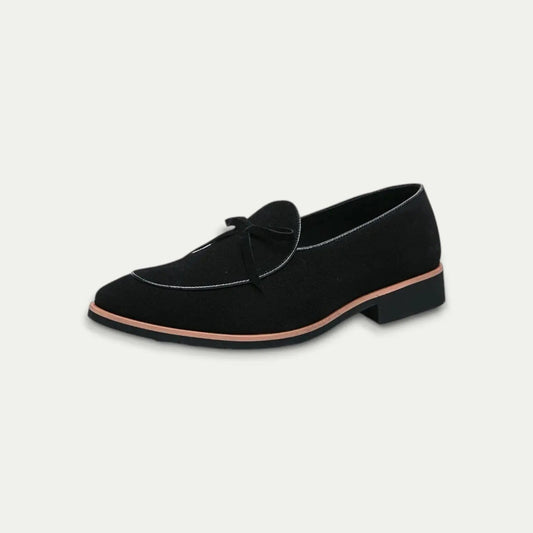 Fabian Men's Suede Loafers - styled view