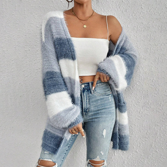 Xanthe Women's Oversized Cardigan - styled view