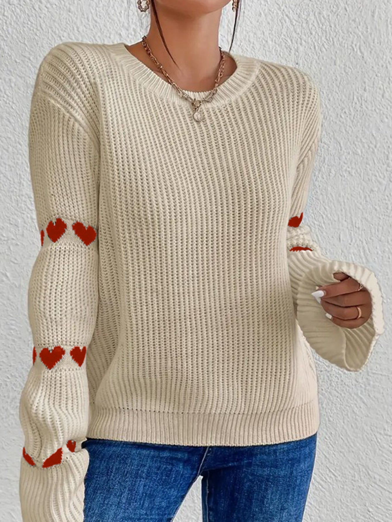 Odette Women's Sweater - back view