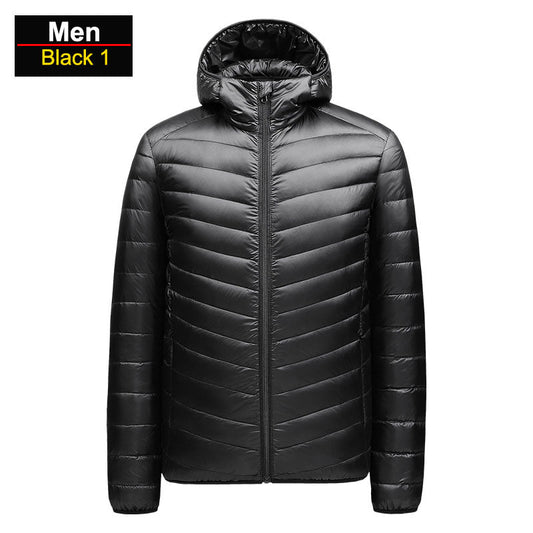 Orson Men's Puffer Jacket - styled view