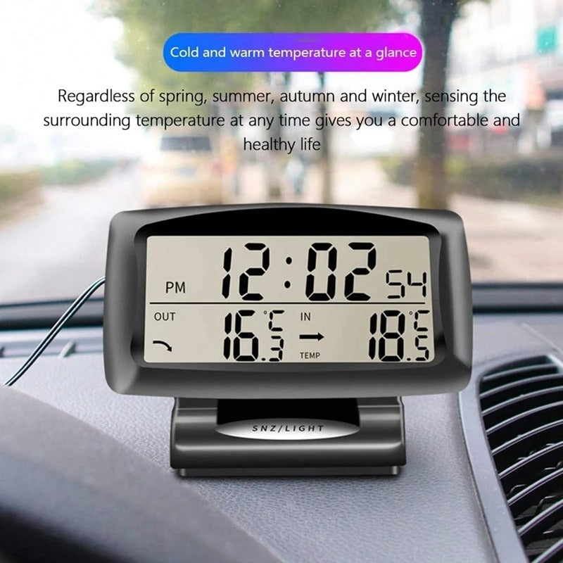 Haven Car Dashboard Thermometer - back view