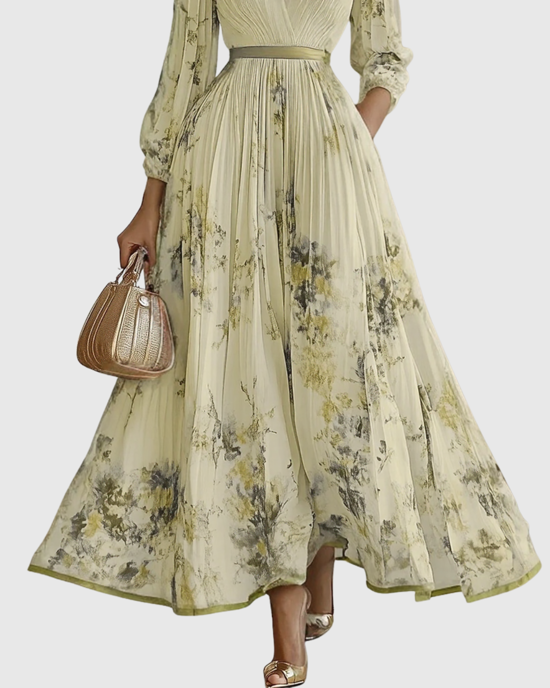 Ottilie Women's Midi Dress - styled view