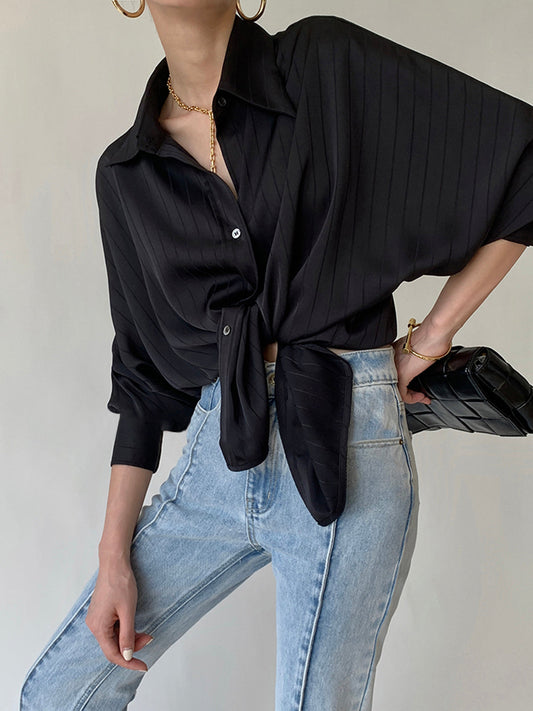 Mira Women's Oversized Shirt - styled view