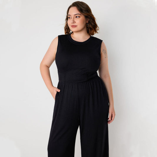 Nadia Women's Jumpsuit - styled view