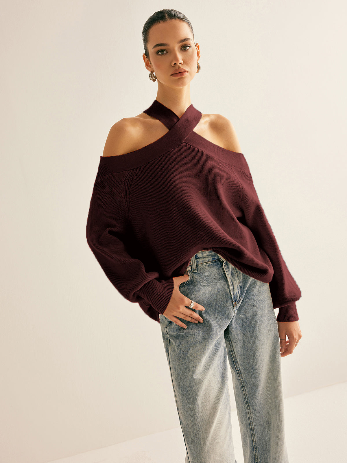 Eloise Women's Sweater - styled view