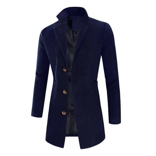 Percy Men's Coat - styled view