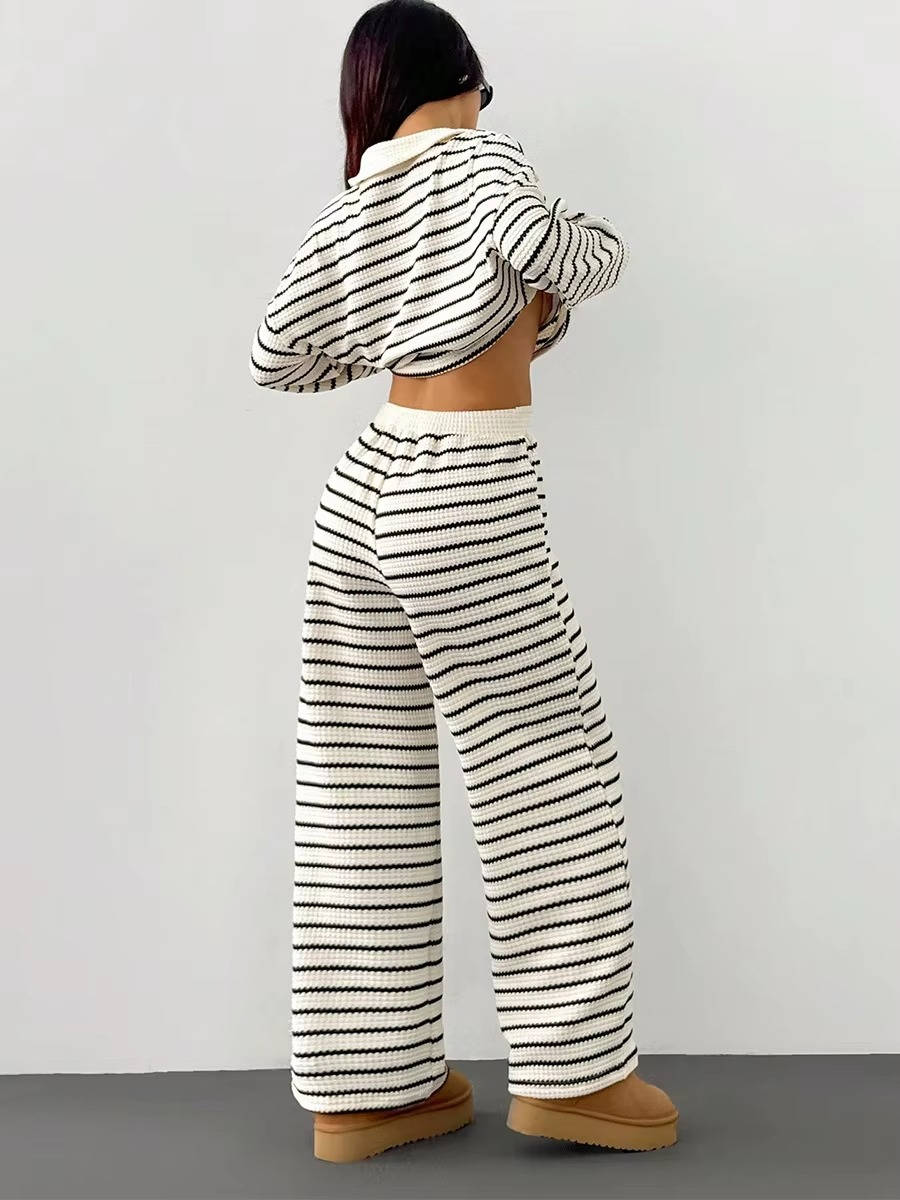 Talia Women's Wide Leg Two-piece Set - full-length view