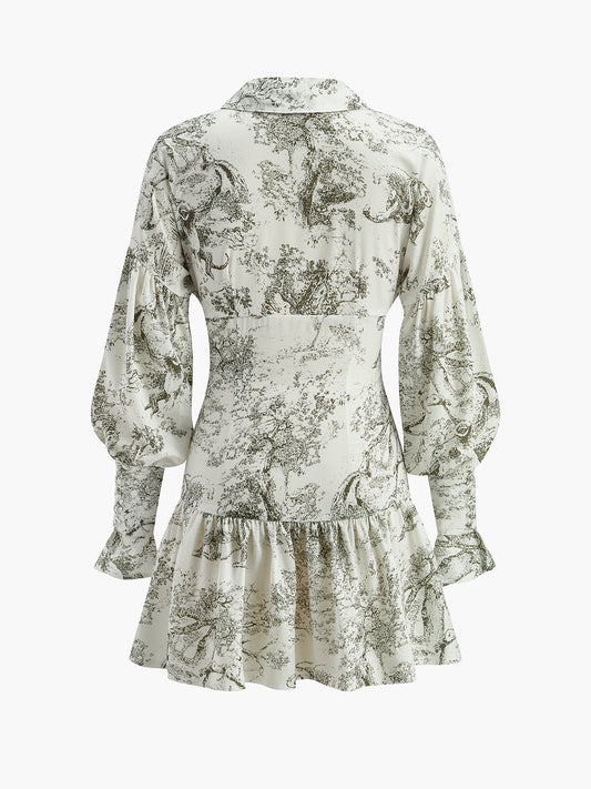Ottilie Women's Floral Dress - styled view