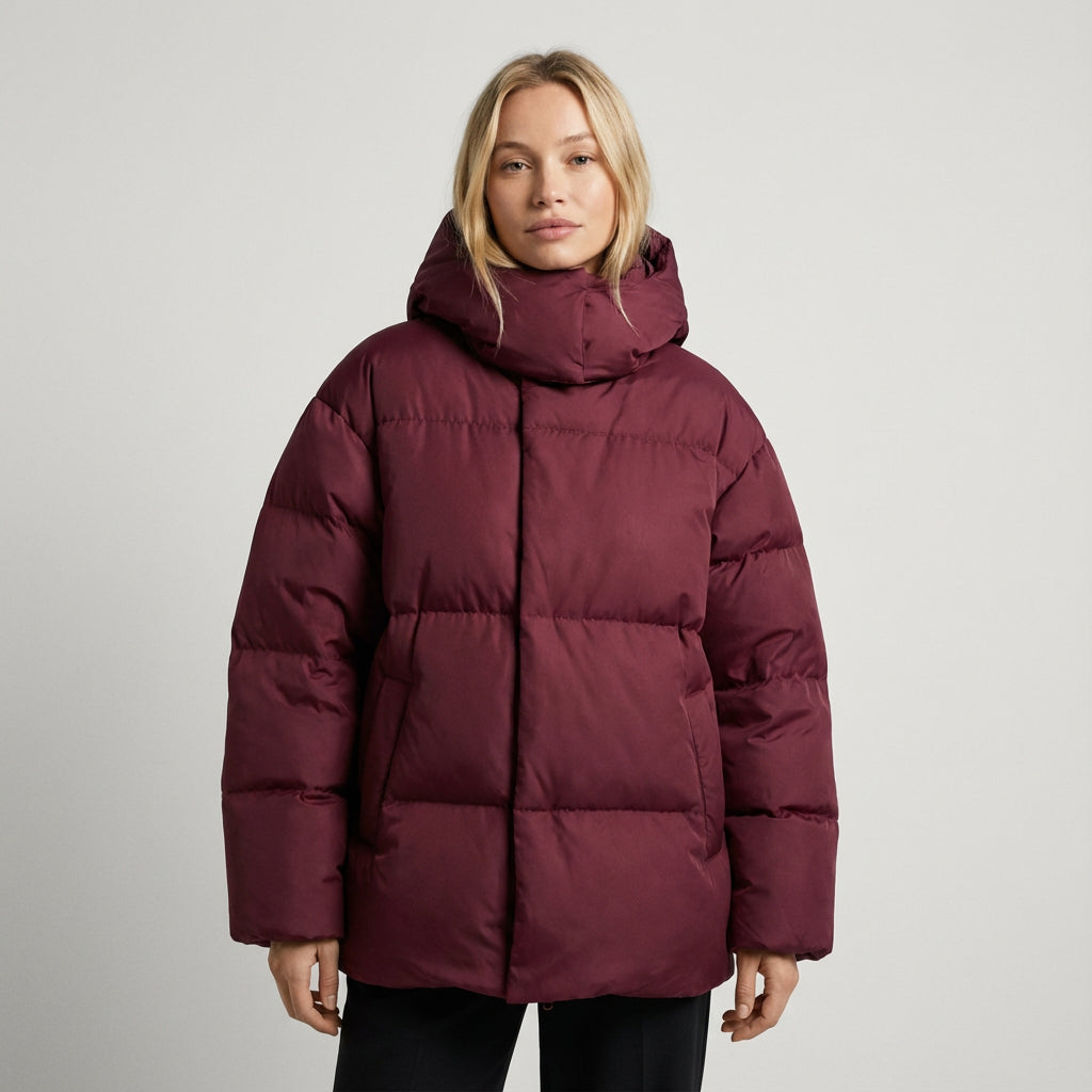 Chaqueta Acolchada Negra para Mujeres Avalon | Aislamiento de Alta Calidad, Diseño Moderno