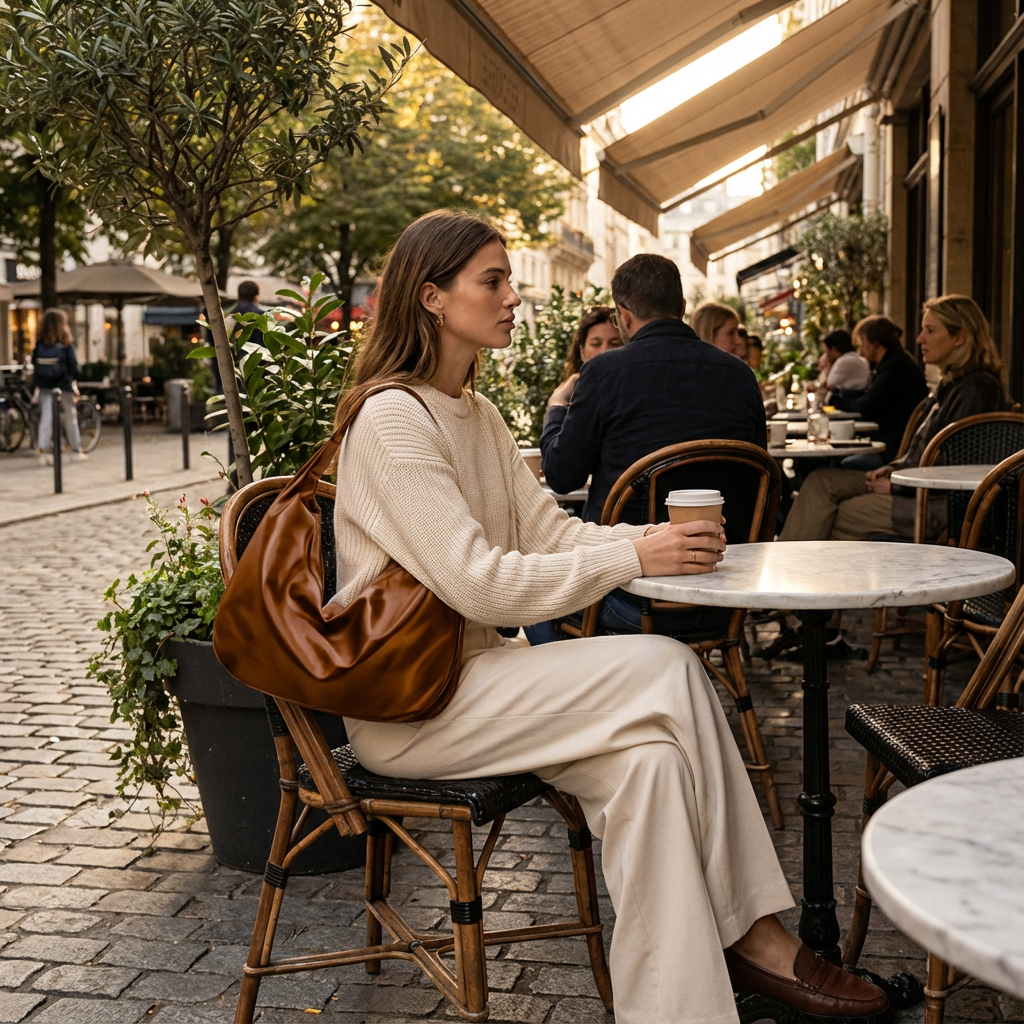 Bolso hobo para mujer Marisol | Silueta holgada, Correa ancha para el hombro