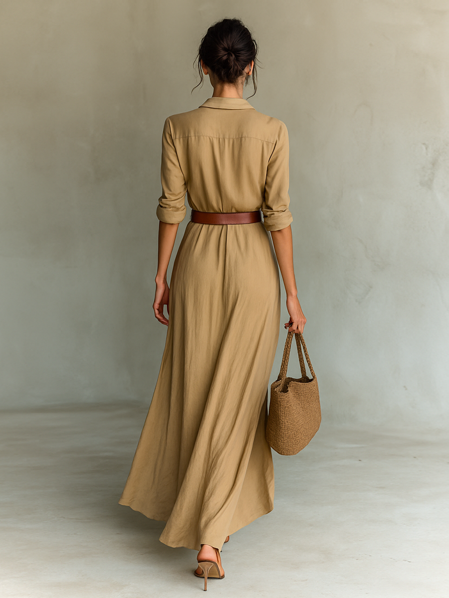 Maren Women's Maxi Dress - flat lay