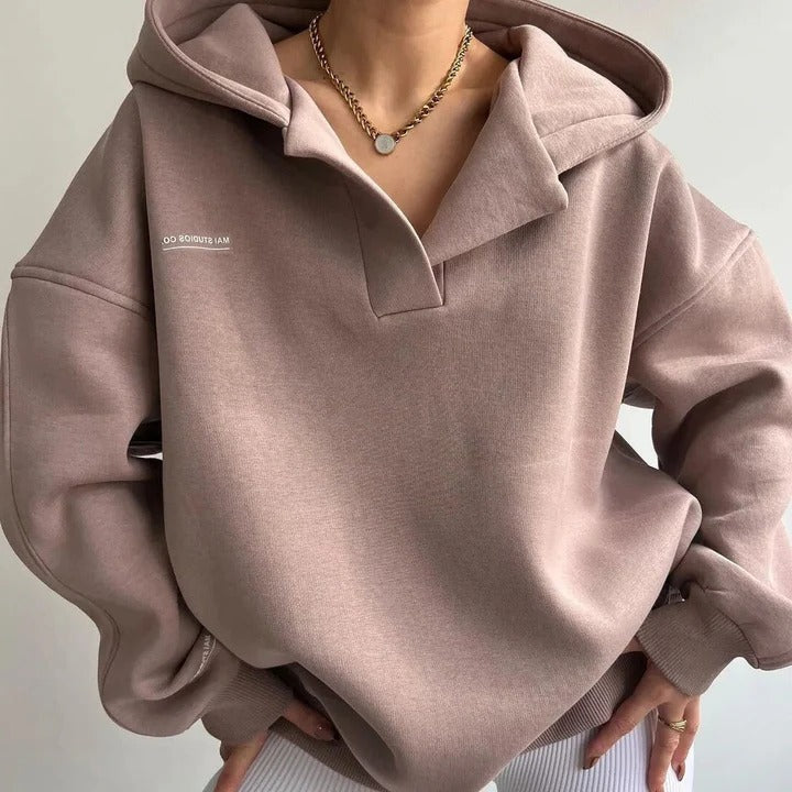 Paloma Women's Hoodie - fabric and finish detail