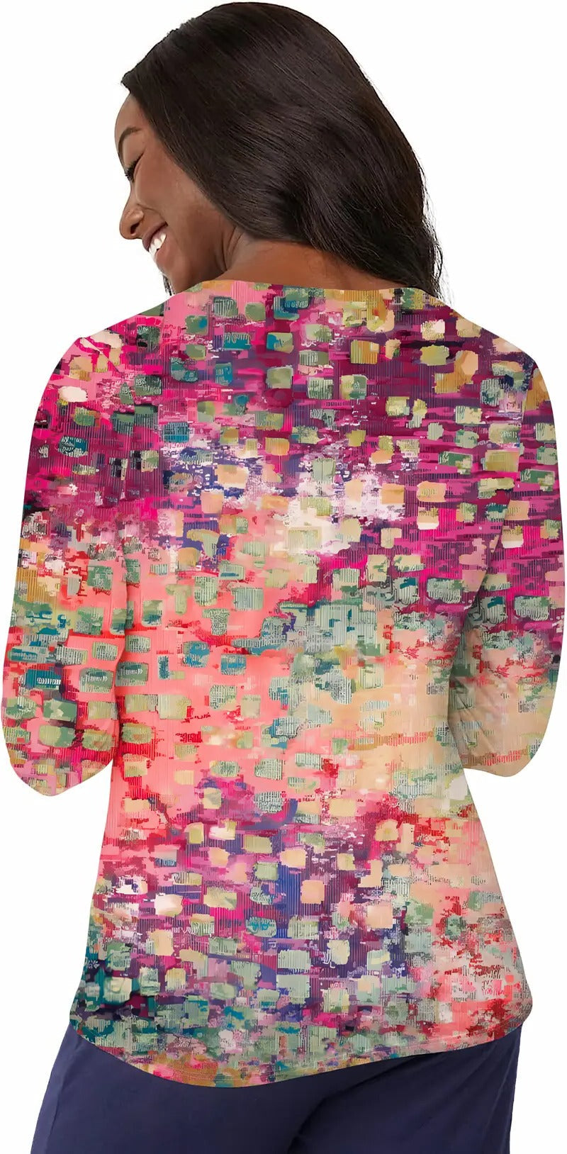 Clara Women's T-shirt - fabric and finish detail