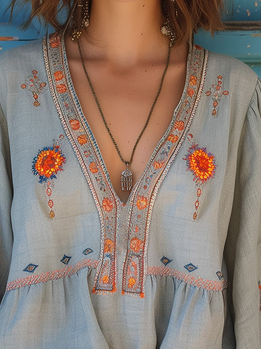 Anaïs Women's Blouse - styled view
