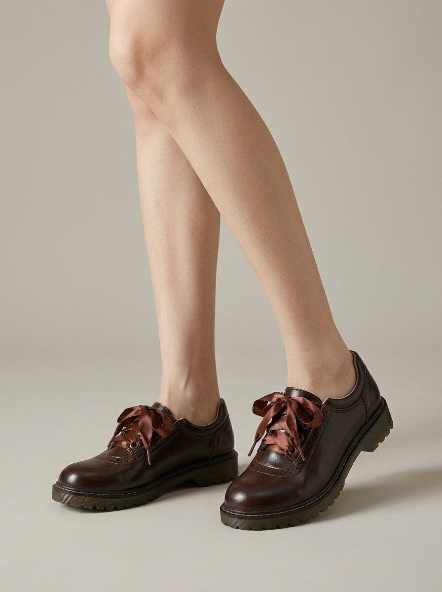 Saskia Women's Oxfords - back view