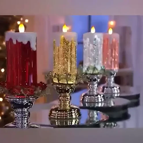 Fern LED Rechargeable Candles Rechargeable - styled view