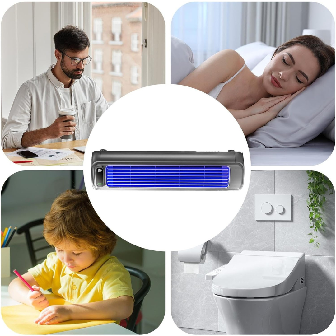 Linden Portable Air Conditioner - fabric and finish detail