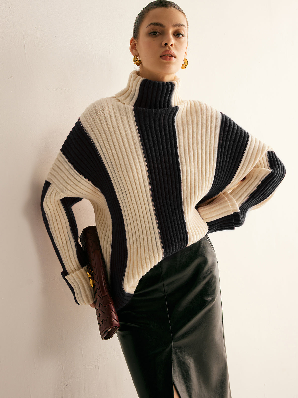 Ava Women's Sweater - styled view