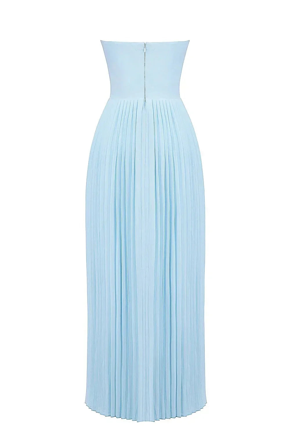 Verity Women's Pleated Maxi Dress - close-up detail
