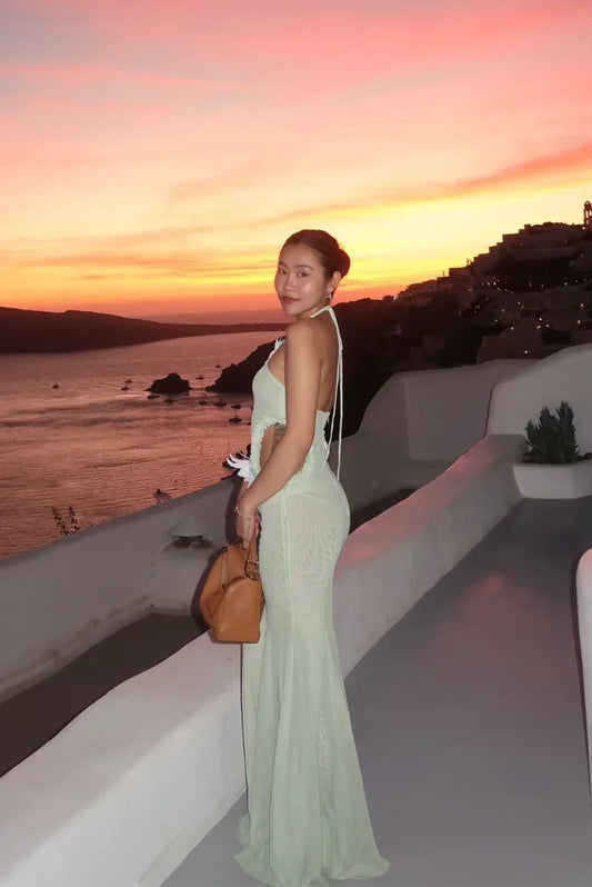Lumi Women's Maxi Dress - styled view