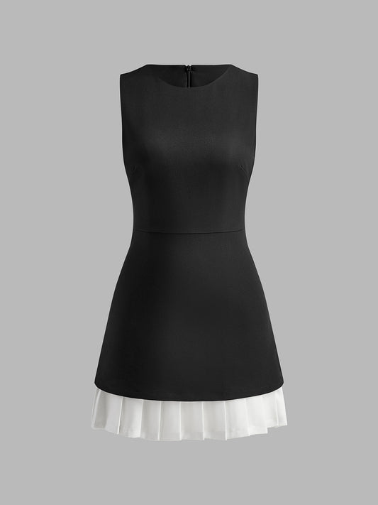 Wren Women's Pleated Dress - styled view