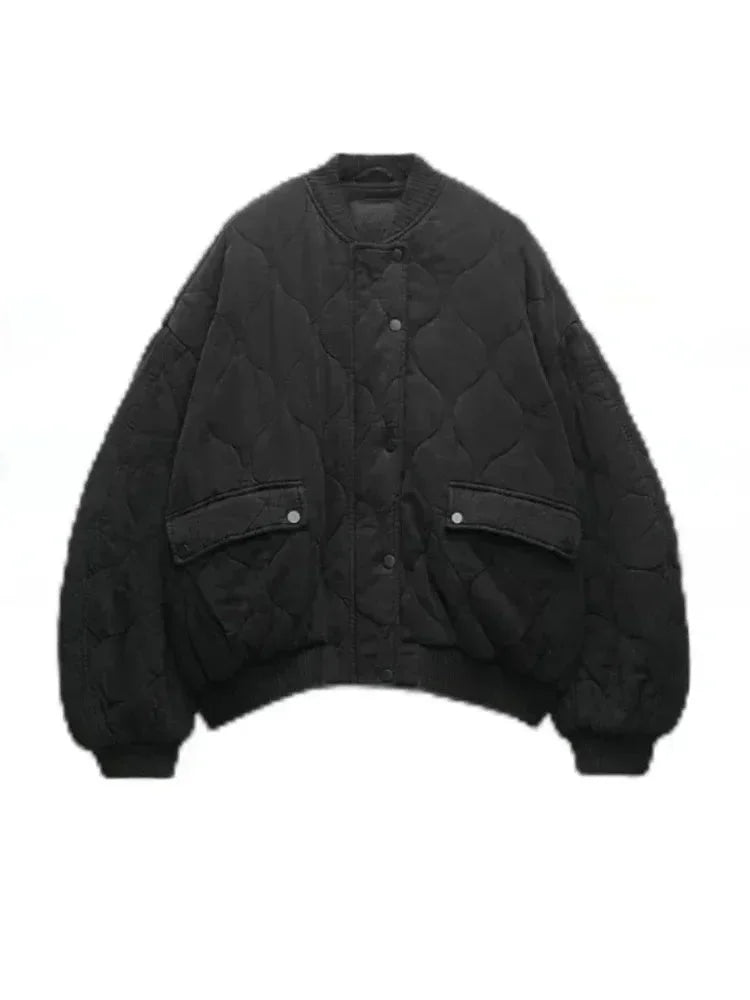 Beatrix Women's Oversized Blazer - flat lay
