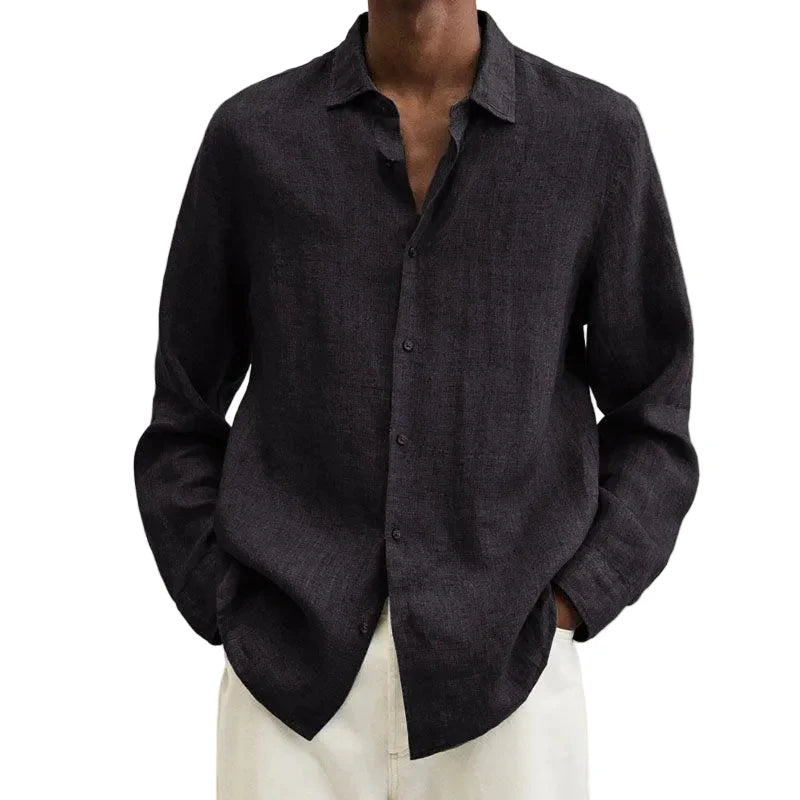 Hugo Men's Linen Dress - front view