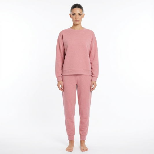 Conjunto de Jogger de Scuba para Mujer Zia | Sudadera con Media Cremallera, Tejido Premium