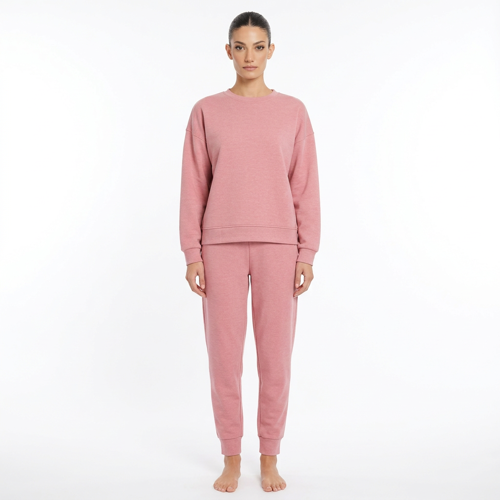 Zia Women's Scuba Jogger Set | Half-Zip Pullover, Premium Knit