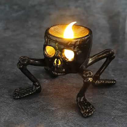 Dune LED Light Candles - back view