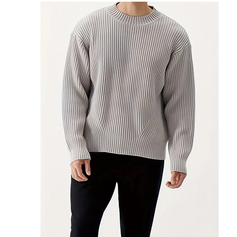 Elias Men's Sweater - close-up detail