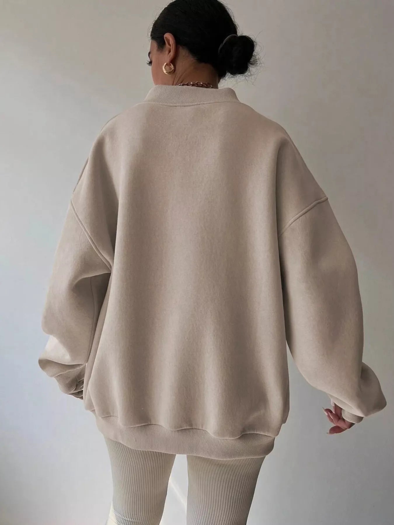 Margot Women's Oversized Sweater - full-length view