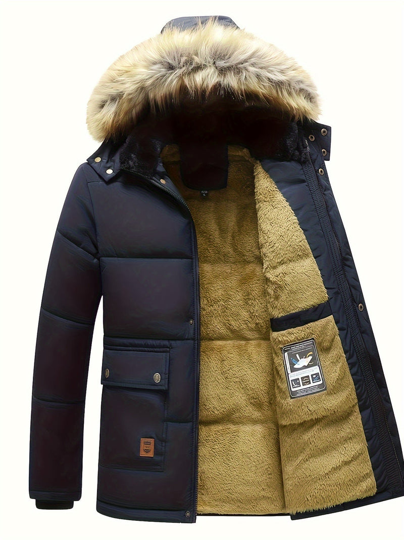 Hugo Men's Puffer Jacket - close-up detail