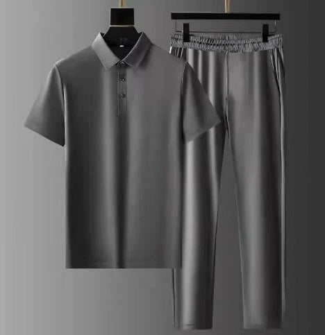 Yves Men's Joggers - fabric and finish detail